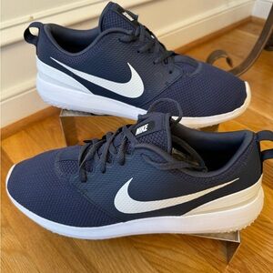 NIKE Roshe G Golf Shoes Thunder Blue White Spike less AA1837400 Men’s size 11.5